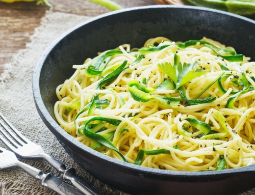 Recipe of the Month: Fettuccine with Zucchini and Squash