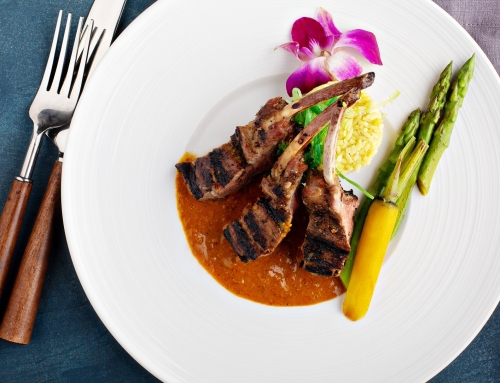 Recipe of the Month: Lamb Chops with Orange Mustard Sauce